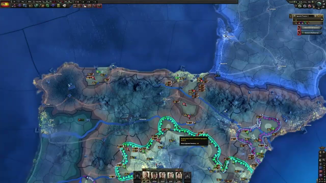 One King, Two Crowns & We Will Rock You | Carlist Spain Achievement Guide | Hearts of Iron IV