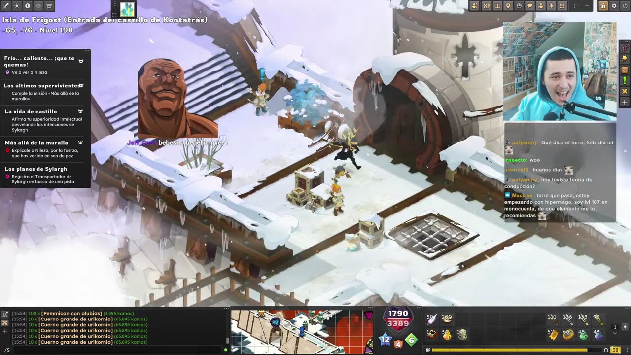 🔴HOY TERMINAMOS EL DOFUS DE LOS HIELOS CON UGI WOF WOF || SERVIDOR -- D R A C O N I R O S 🔴