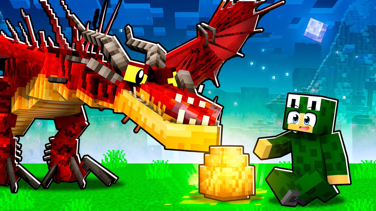 BEWARE - Dangerous Dragon Cave - Minecraft Dragons