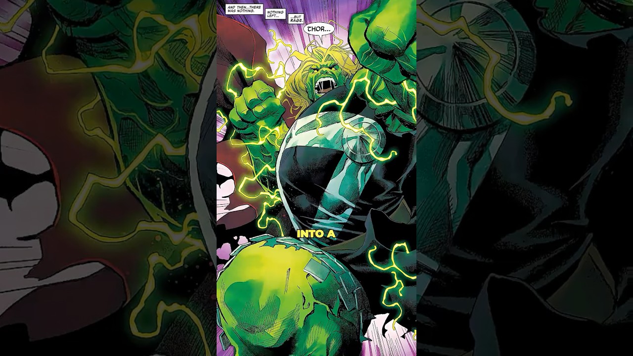 Thor Becomes a Monster and Fights Hulk