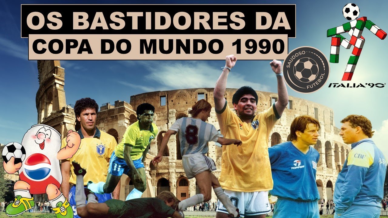 OS BASTIDORES DA COPA DO MUNDO DE 1990!