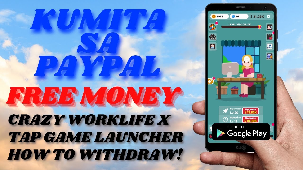 CRAZY WORKLIFE | HOW TO WITHDRAW THROUGH TAPXGAME LAUNCHER | 100% LEGIT PAYING APPS 2022