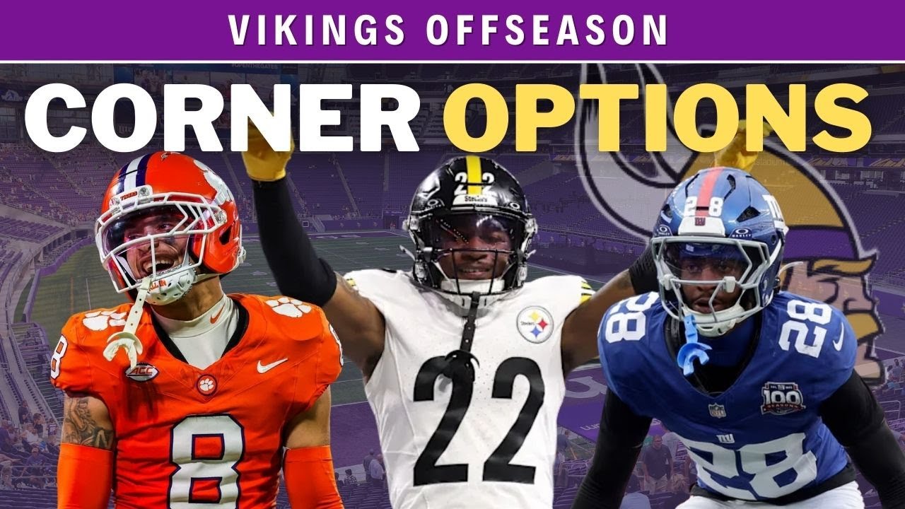Vikings MUST Upgrade at Cornerback! Top Five Offseason Options Revealed