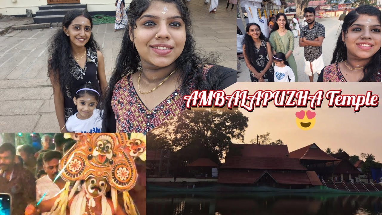 AMBALAPUZHA Temple 🤍 കണ്ടു ഞാൻ കണ്ണനെ🥹