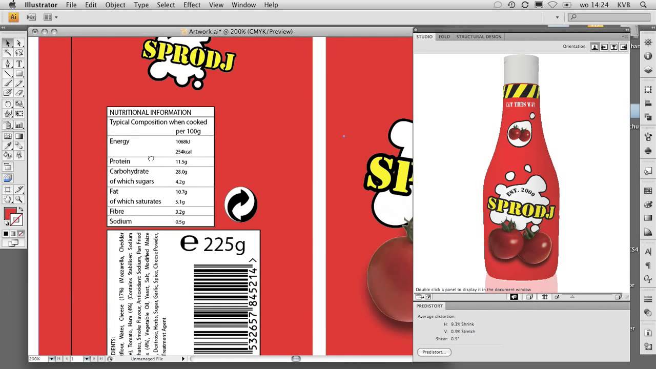 Studio Toolkit for Shrink Sleeves