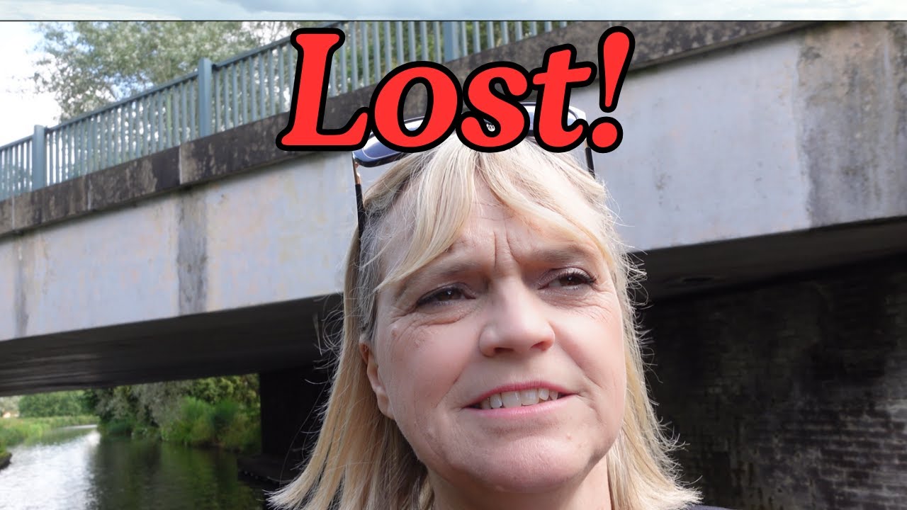 We see a crash, get crashed into then get lost on NARROWBOAT Kimberley-Jo!