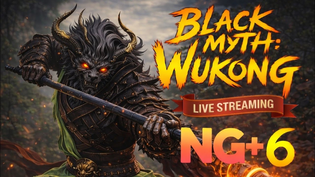🔴 Playing Black Myth: Wukong until the release of Phantom Blade| Part 1 | NG+6 | Rock Solid Build |