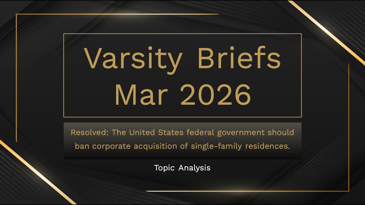 Mar 2026 PFD Topic Analysis: Corporate Home Ownership