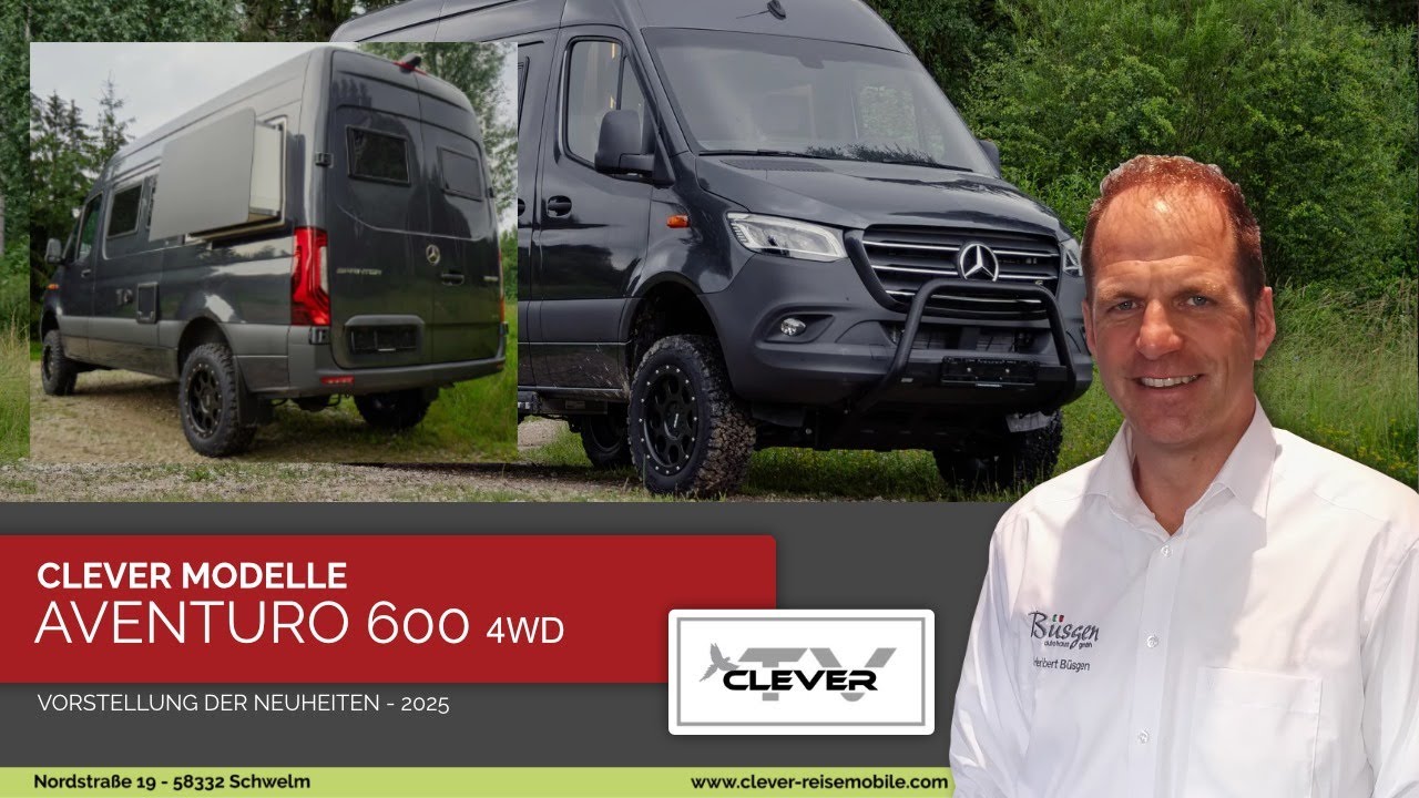 Clever Aventuro 600 - Mercedes Sprinter 4WD