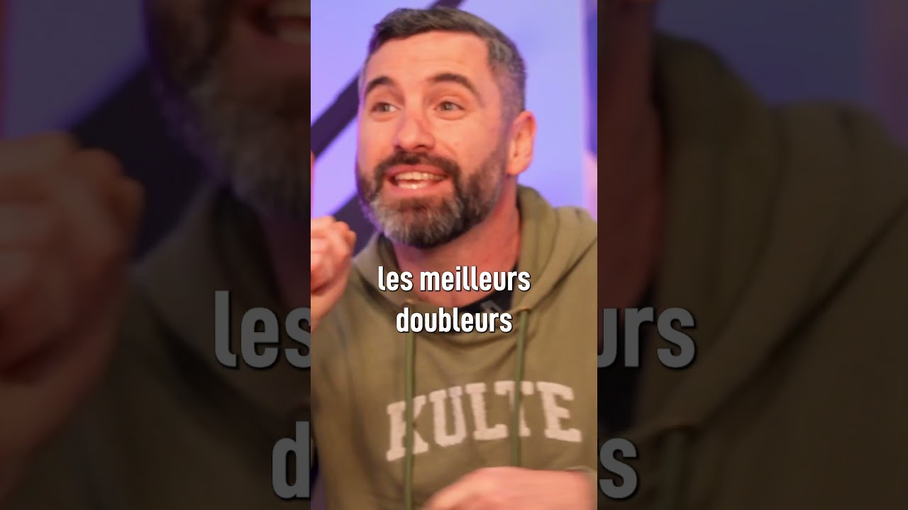 C'est le plus grand doubleur de France !
