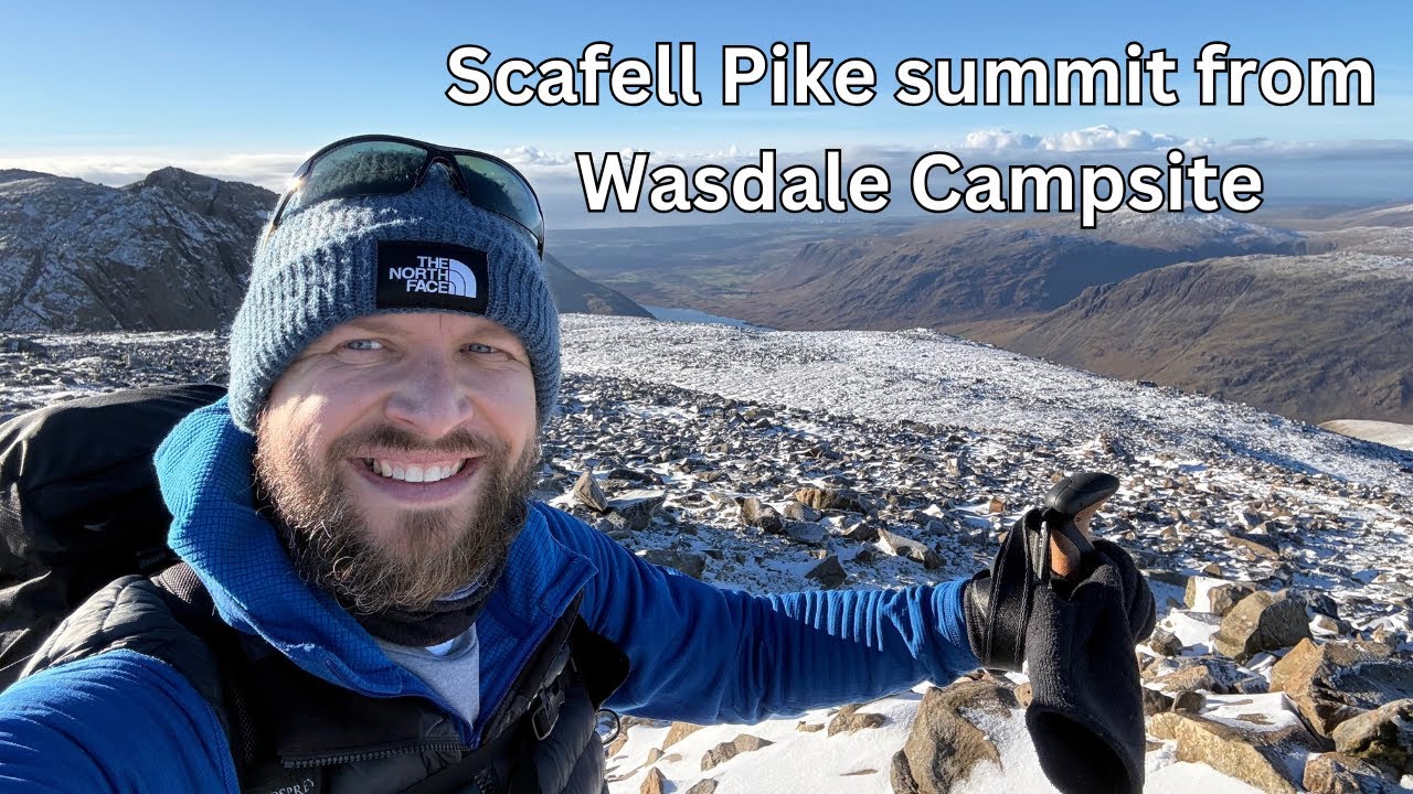 Fastest & Easiest Way Up Scafell Pike? Hiking from Wasdale! 4K