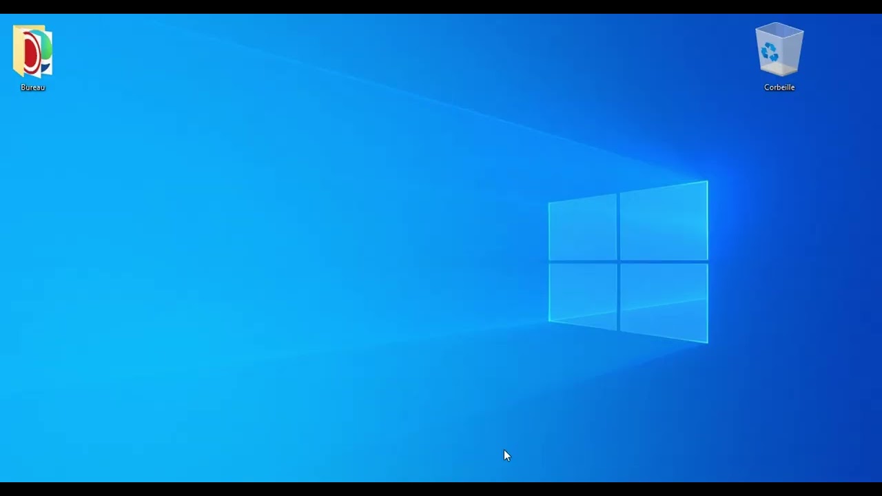 COMMENT AFFICHER LE POSTE DE TRAVAIL SUR L'ECRAN SOUS WINDOWS 10