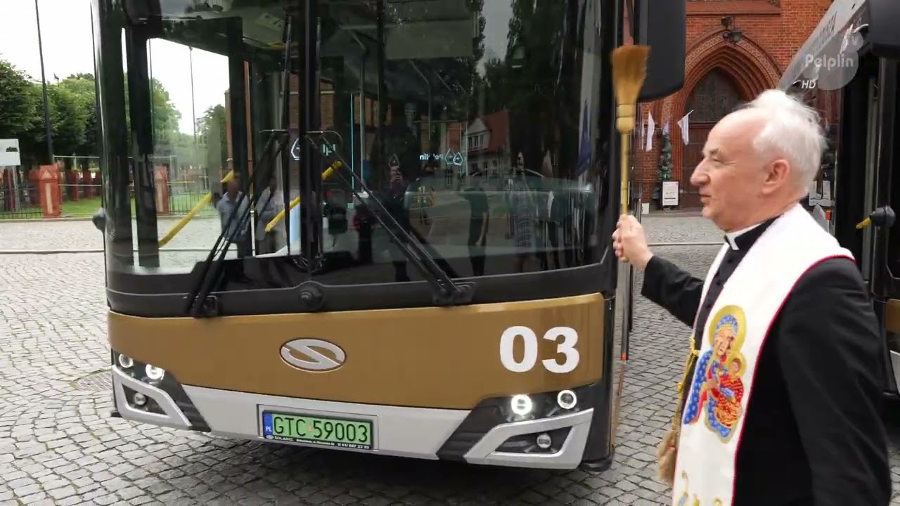 Nowe autobusy elektryczne w Gminie Pelplin