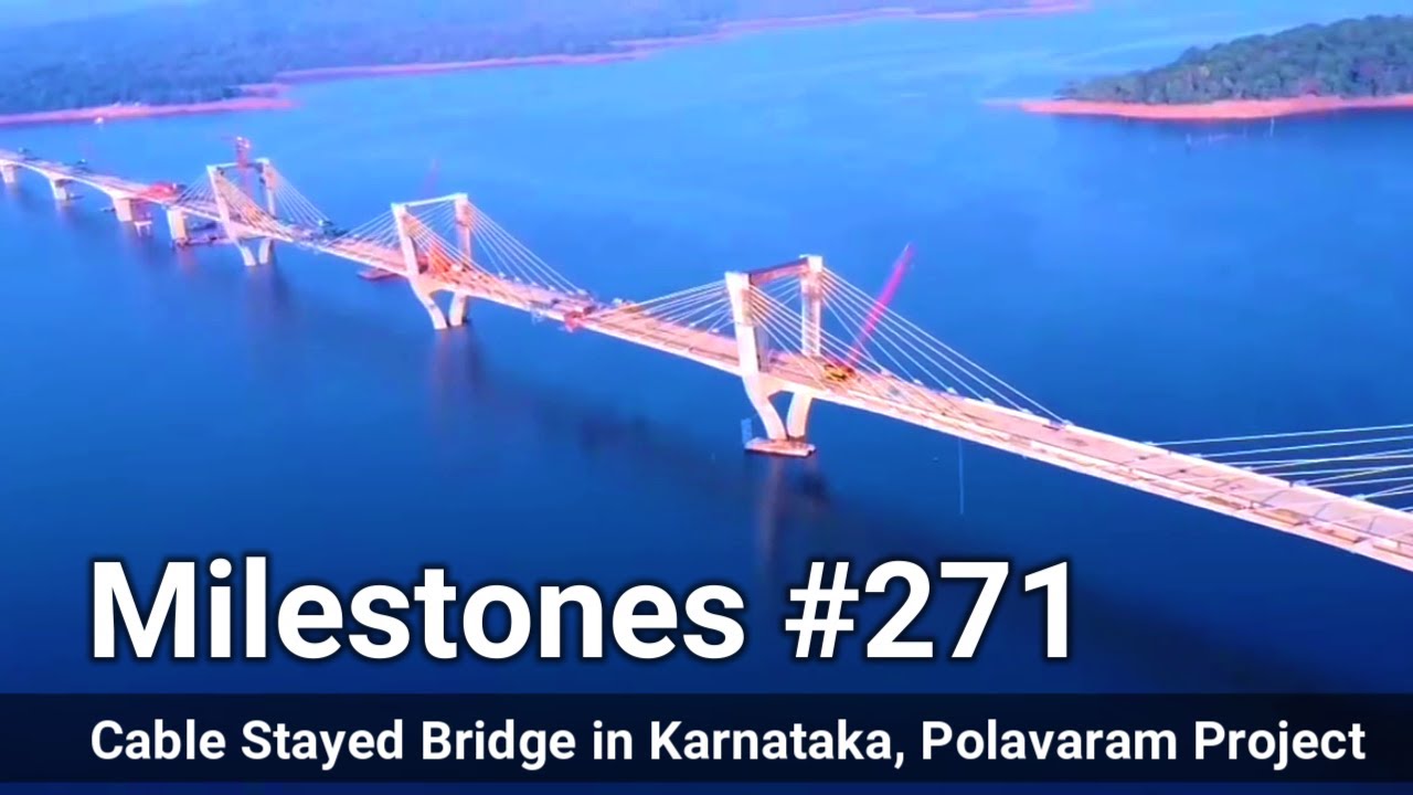 Polavaram Project 960 MW Powerhouse Progress, Cable Stayed Bridge, Super Thermal Power Project