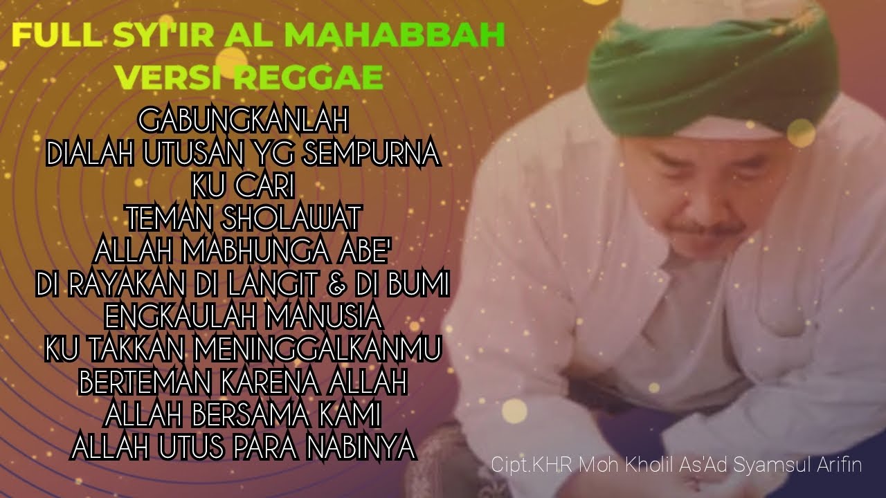 Full Al Mahabbah Versi Reggae || Cek Sound