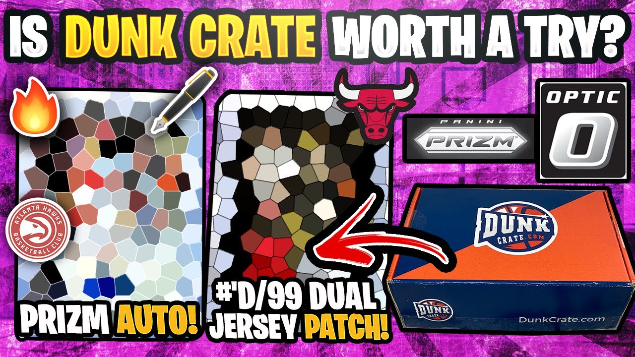 Dunk Crate Subscription Review | Basketball Card Repack Box