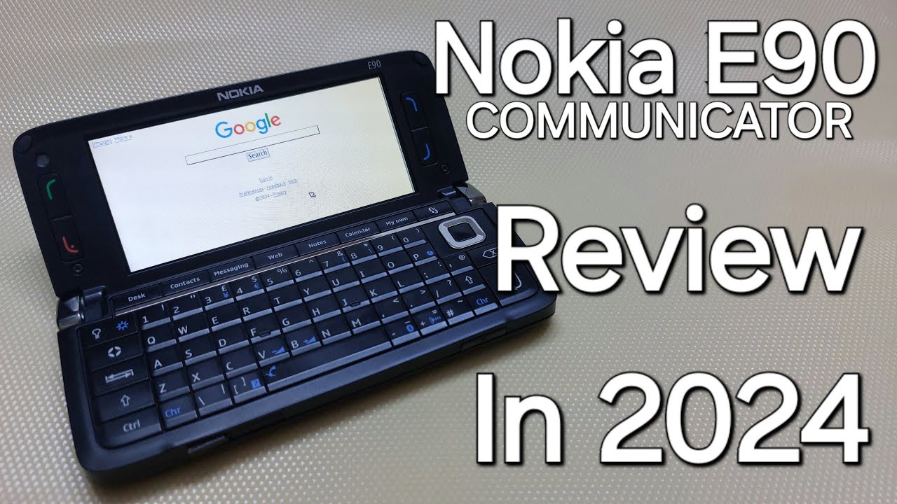 Nokia E90 Communicator Review in 2024 : RETRO TECH #nostalgia