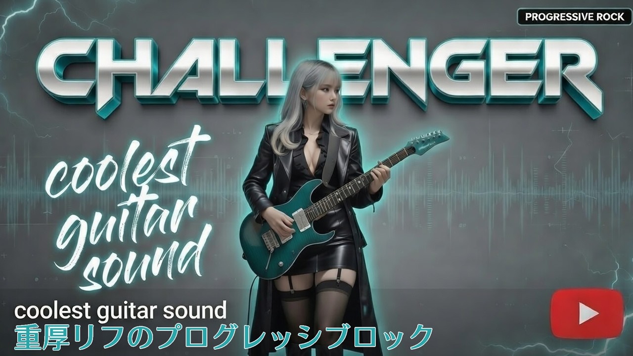 【ギタープログレッシブロック】Challenger | Modern Progressive Rock with Powerful Guitar