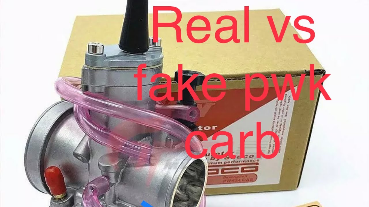 Real and fake Keihin pwk carb. Know the difference!