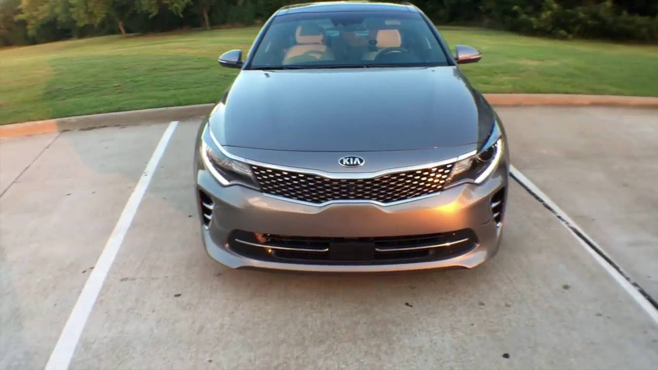 Kia Optima in-depth review. Lots of luxury/value, with side of sport. 2016 / 2017 comparison.