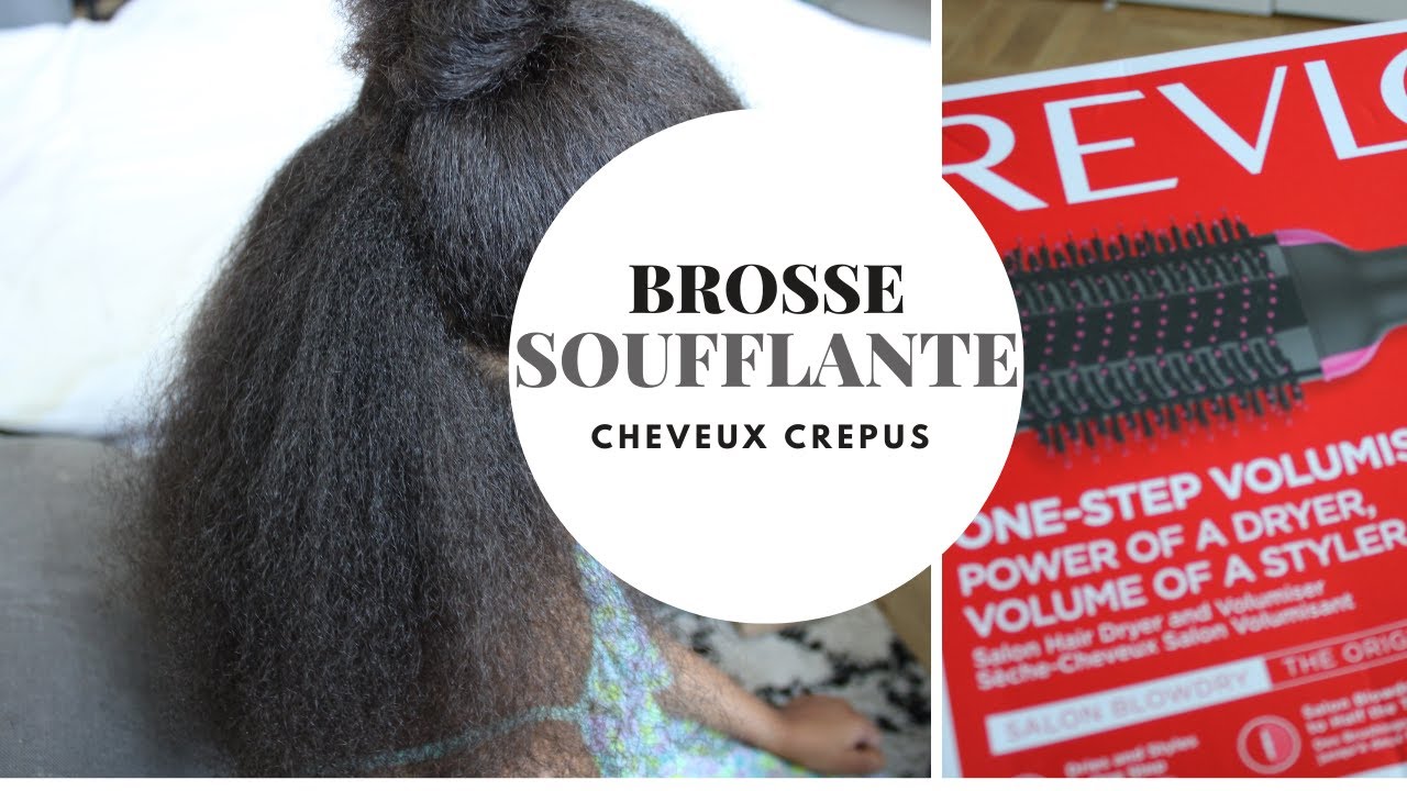 COIFFURE : TEST DE LA  BROSSE SOUFFLANTE REVLON POUR CHEVEUX CREPUS