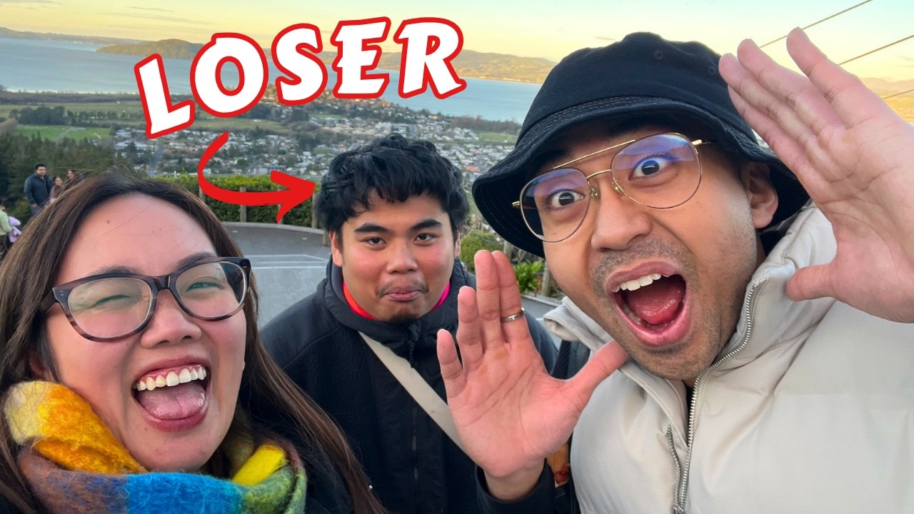 I LOST THE BET | Rotorua run trip