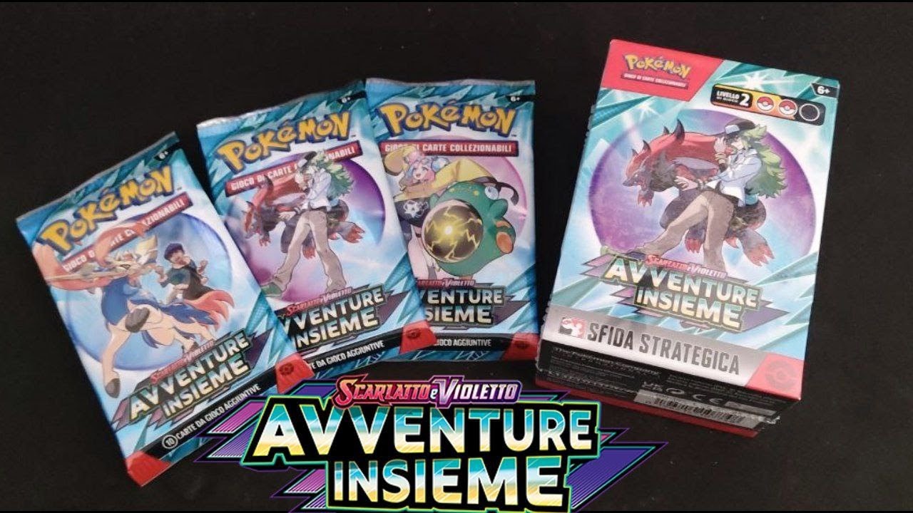 AVVENTURE INSIEME apriamoci un bel KIT PRERELEASE Pokèmon