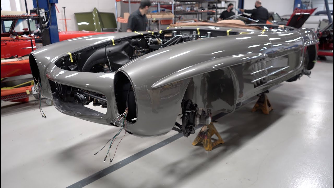 Restoring a $1.5 million dollar Mercedes-Benz 300SL Roadster.