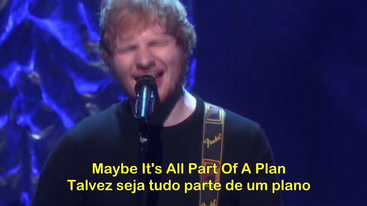 Ed Sheeran Thinking Out Loud (Lyrics) (Tradu&ccedil;&acirc;o)  Legendado Ingl&ecirc;s Portugu&ecirc;s