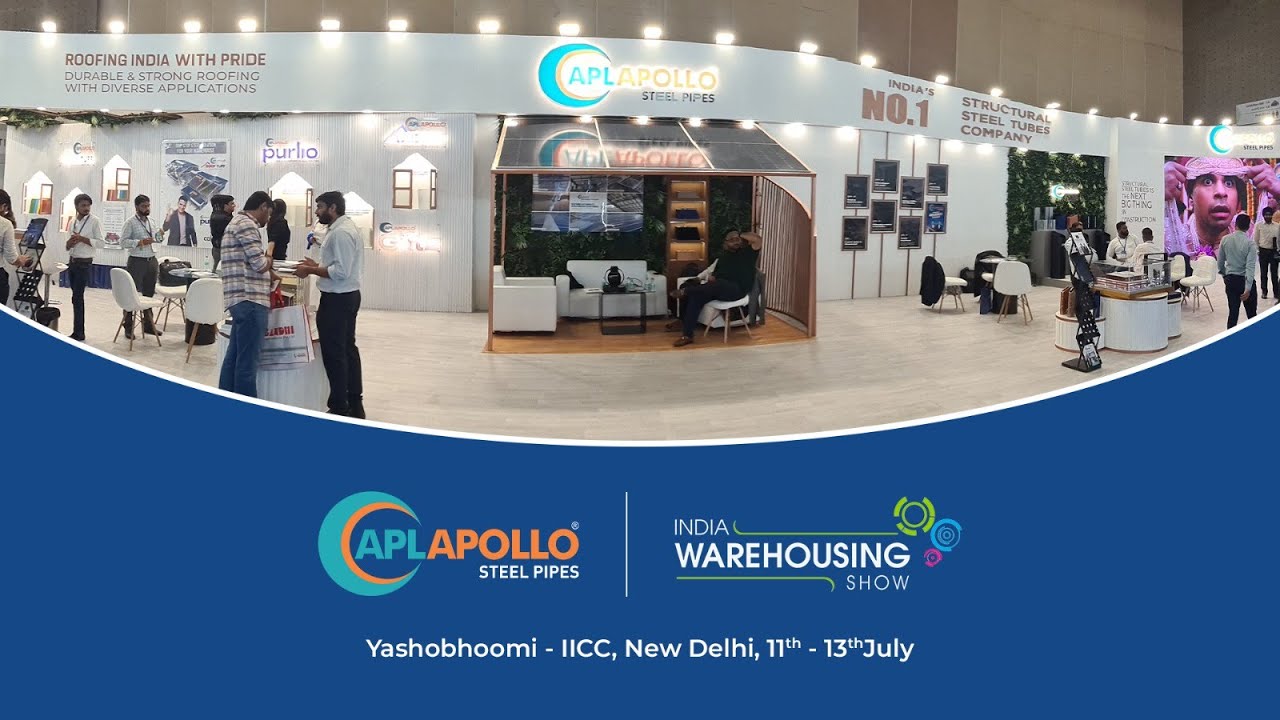 APL Apollo Leads the Way at India Warehousing Show 2024 | Yashobhoomi,Delhi