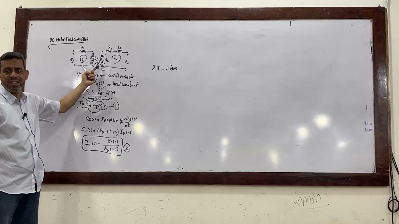 Field-Controlled DC Motor: Modeling Guide with Solved Examples