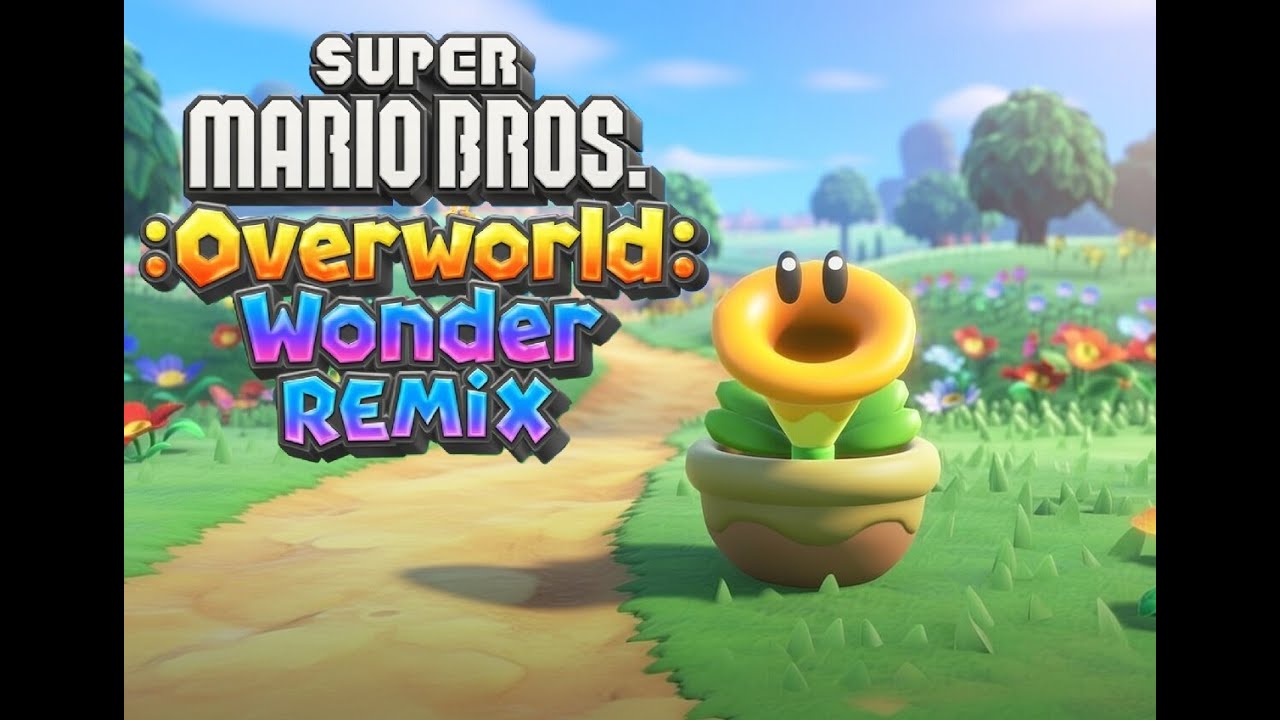 Super Mario Bros. Wonder Overworld:Wonder Remix