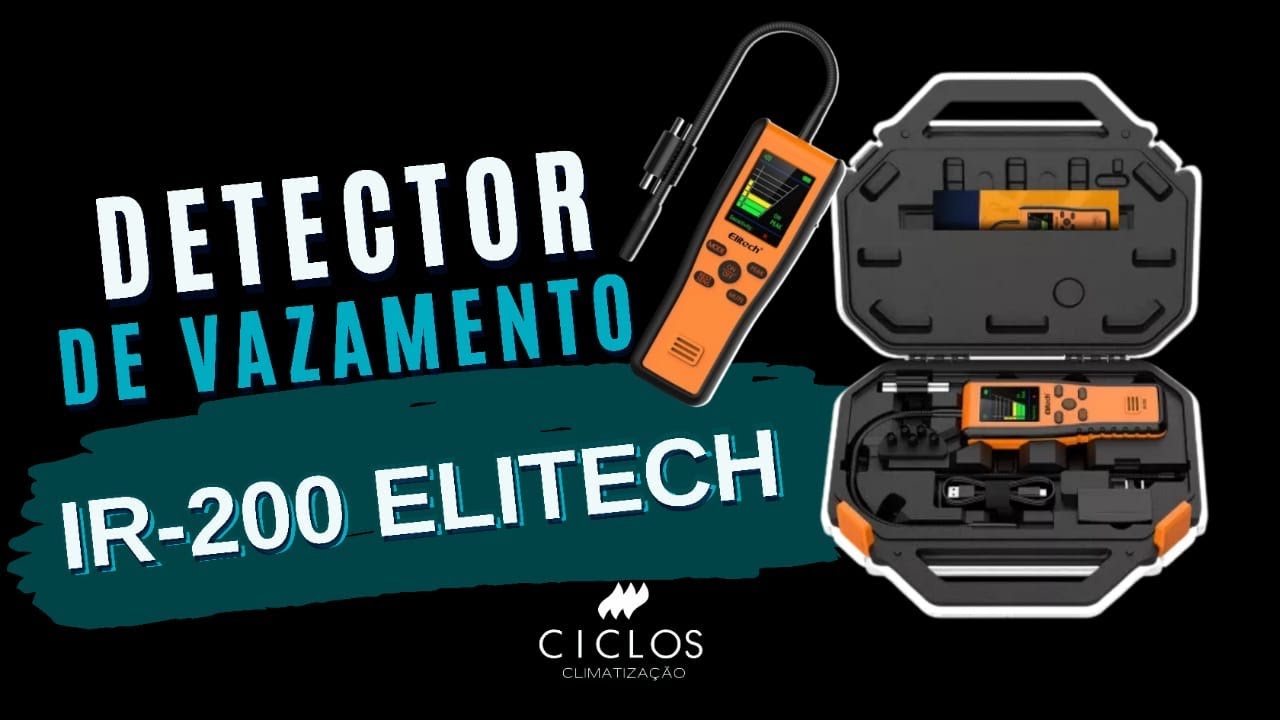 TOP DETECTOR DE VAZAMENTO IR-200 ELITECH