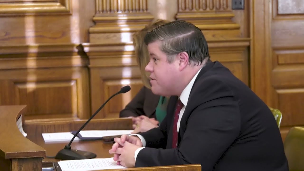 Missouri Sen. Curtis Trent Presents SB 882 in Committee