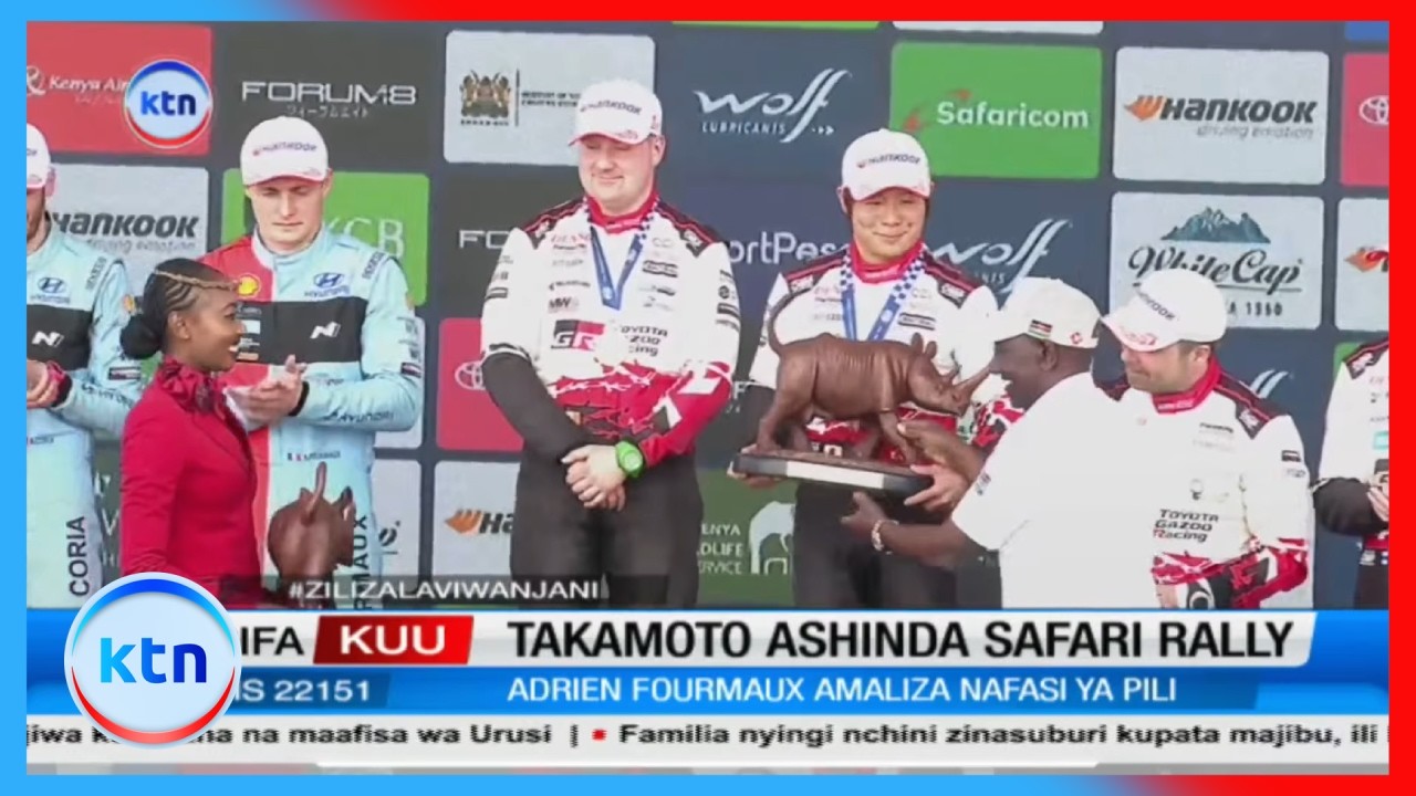 Katsuta Takamoto ashinda WRC Safari Rally