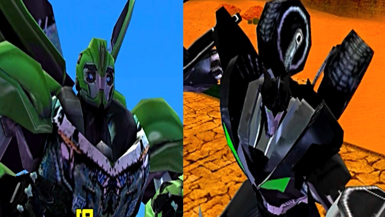 Transformers: Prime - The Game | ZB-7 Bumblebee Vs. Age of Extinction Lockdown