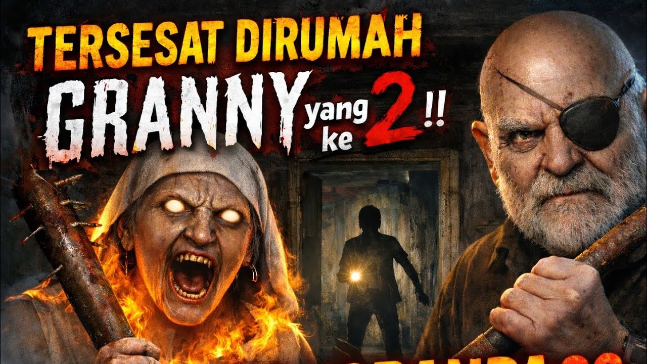 APAKAH BISA LOLOS DIRUMAH KE 2 INI?? GRANNY CHAPTER 2 , WOW ADA GRANPA !!