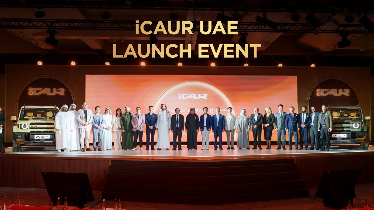 iCAUR UAE Launch Event | V27 REEV Global Launch | Now in UAE