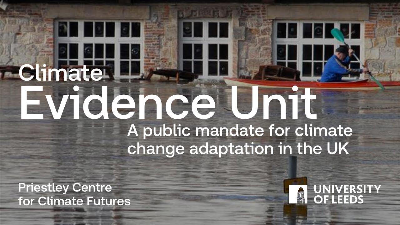 Climate Evidence Unit: A public mandate for climate change adaptation