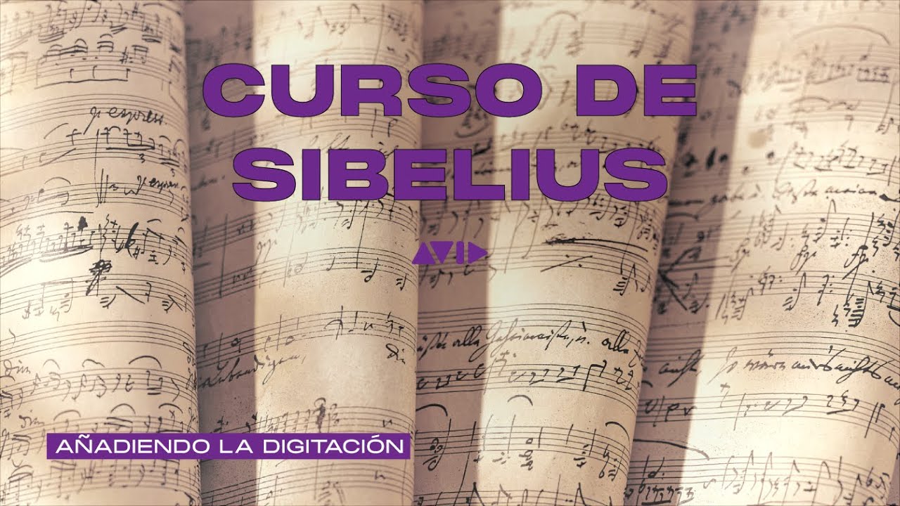 ✨ 1️⃣ Cómo añadir la DIGITACIÓN a tus instrumentos en SIBELIUS - Curso de Sibelius 12