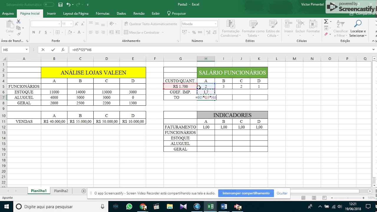 GESTÃO & ÁLGEBRA LINEAR: PARTE I