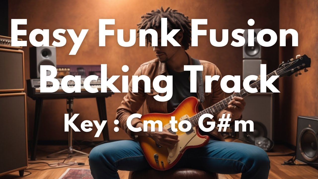 Easy Funk Fusion Backing Track in B Minor | Groove & Jam Practice