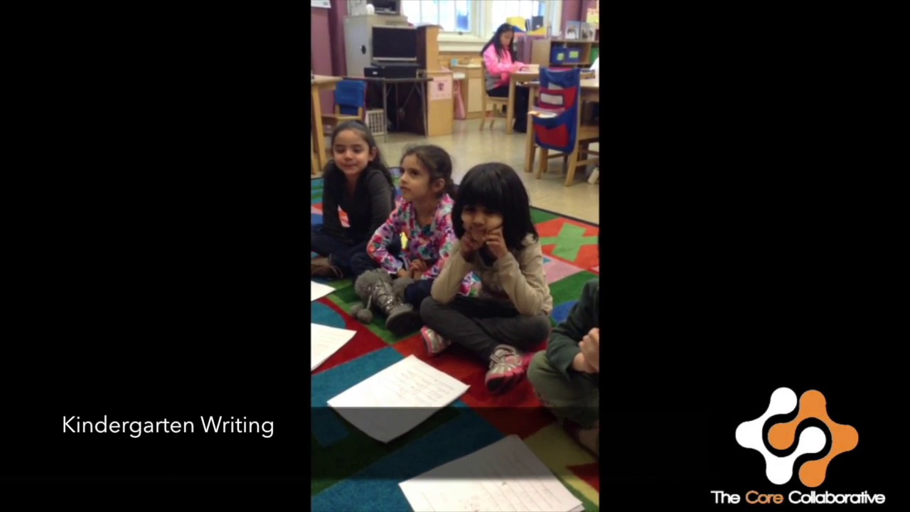 Kindergarten Self and Peer Assessment in Writing