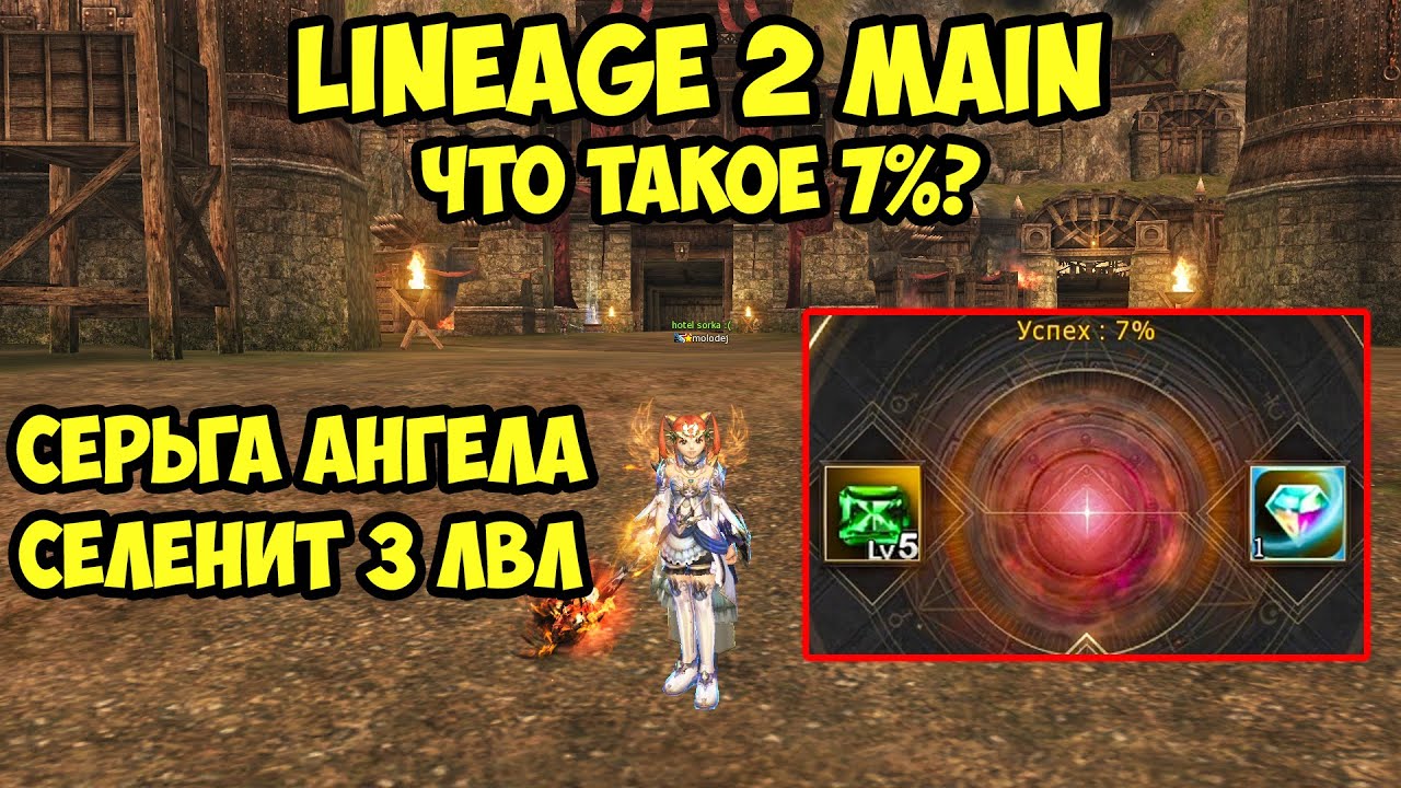 Что такое 7% в Lineage 2 Main.