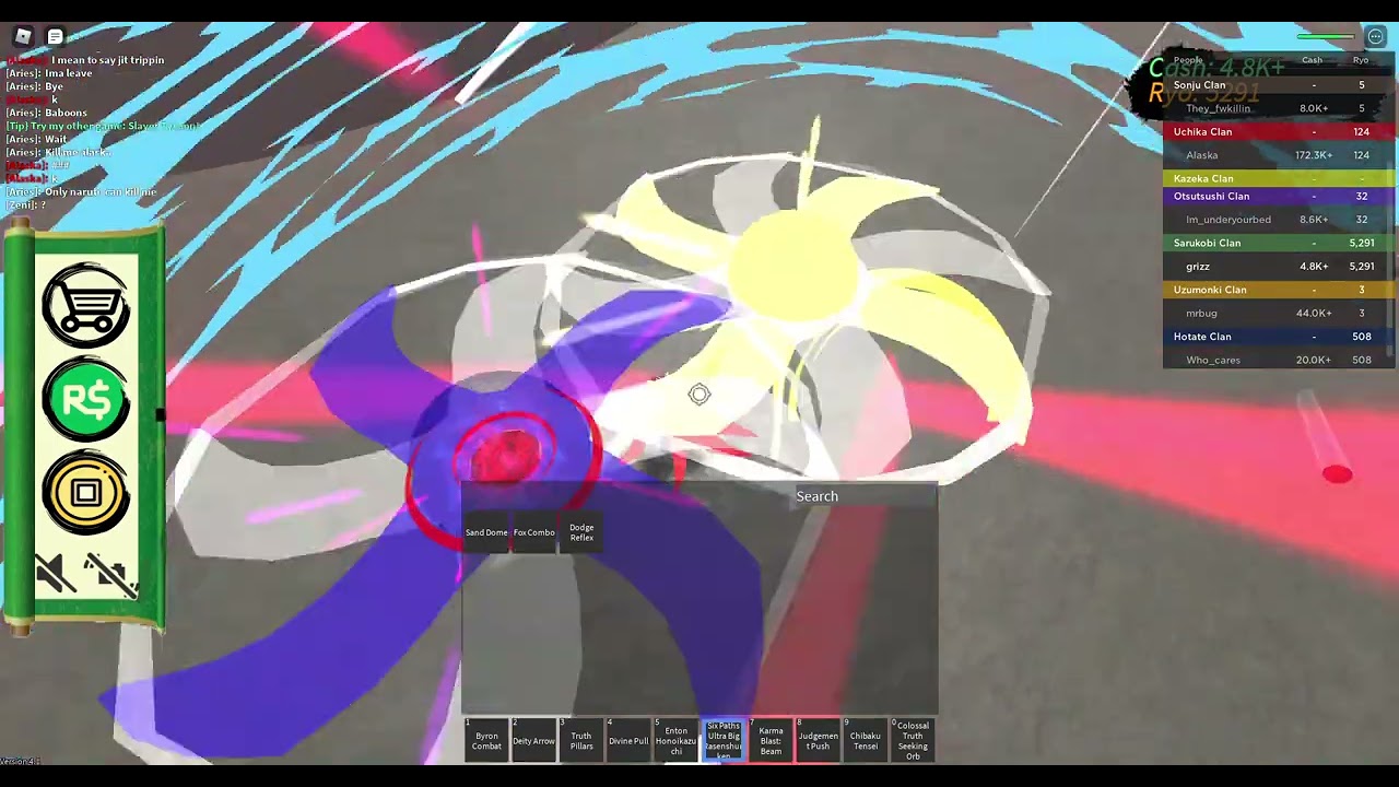 Roblox Ninja tycoon fighting jigen with new mode