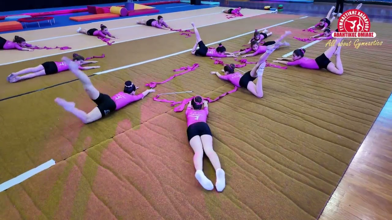 FIRE TEAM GYMNASTICS - Girls on fire - ΑΟΓ ΧΑΙΔΑΡΙΟΥ 2025 BELIEVE IN THE DREAM