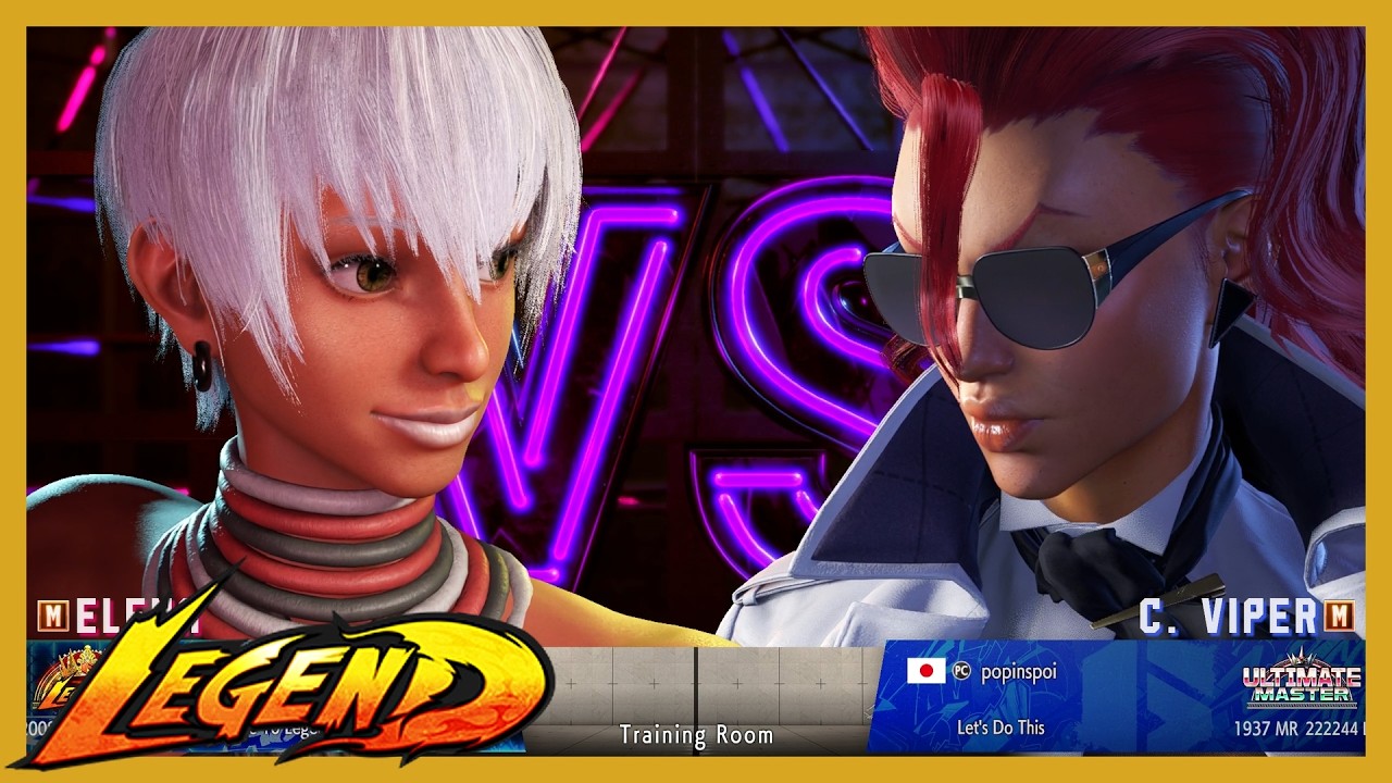 [SF6] - Elena (MR2000+Legend) - Legendary Kick Pressure ▰ Legend Rank Top 500 Gameplay