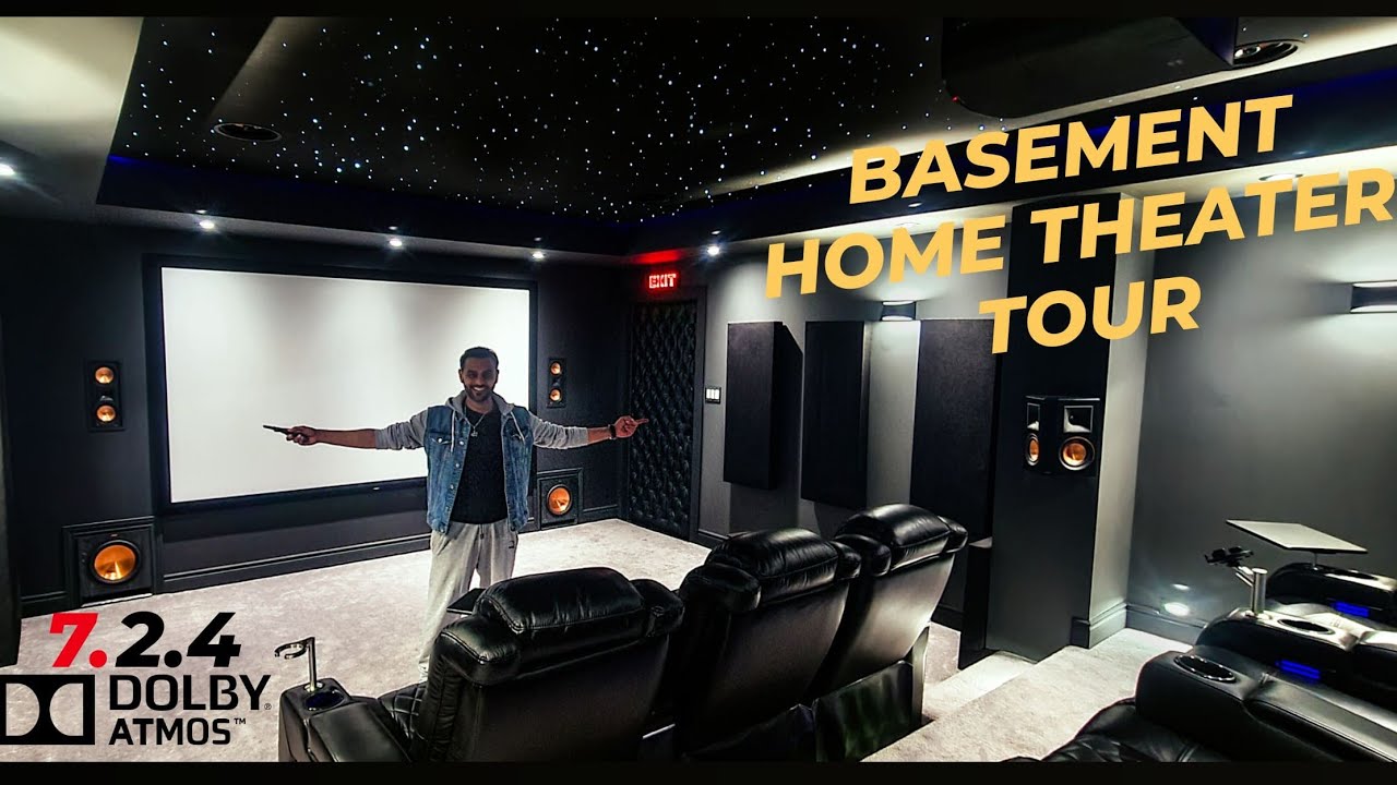 Мой потрясающий домашний кинотеатр 7.2.4 Dolby Atmos 4K | 2023 | Полное руководство по сборке и о...