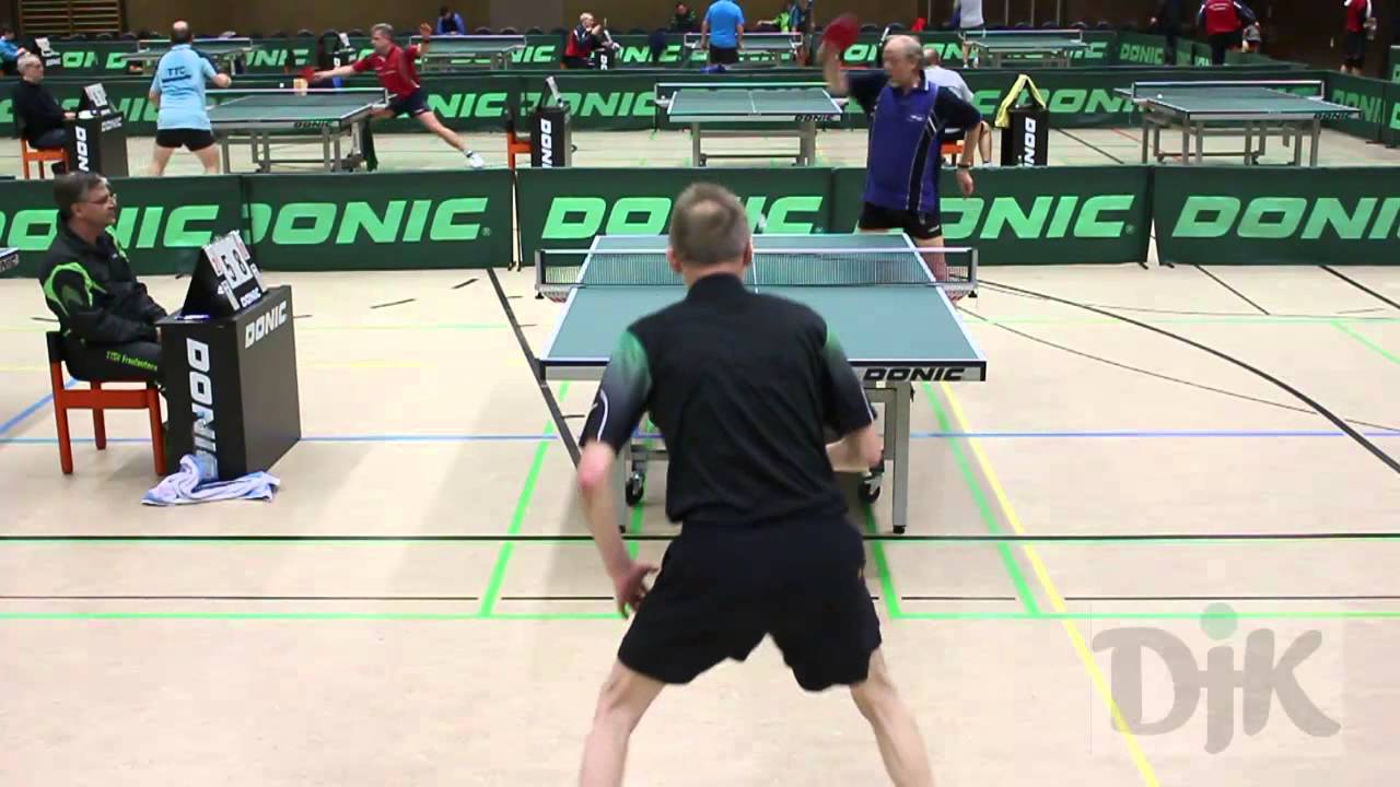 37. DKT Senioren Einzel Ü60 Finale - Bernd Schuler vs. Alois Heinrich - Drei Königs Turnier 2015