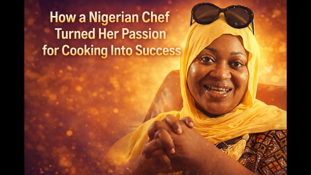 From Passion to Celebrity Chef | The Inspiring Journey of a Nigerian Chef & Cookbook Author